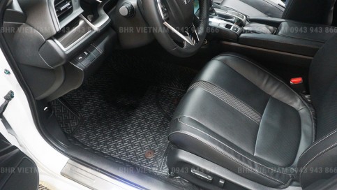 Thảm lót sàn ô tô 360 độ cho xe Honda Civic sang trọng, giá gốc tại xưởng Hà Nội, TPHCM